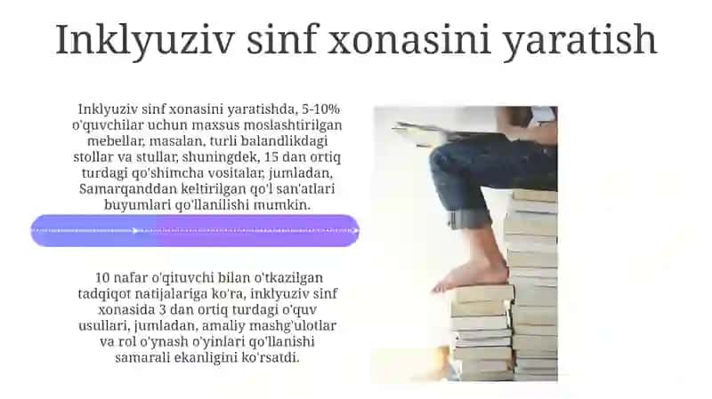 Inklyuziv Ta’limda Sinf Xonalarini Moslashtirish 4