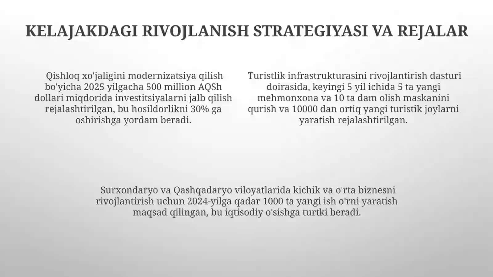 Janubiy iqtisodiy rayon. Qashqadaryo va Surxondaryo 4