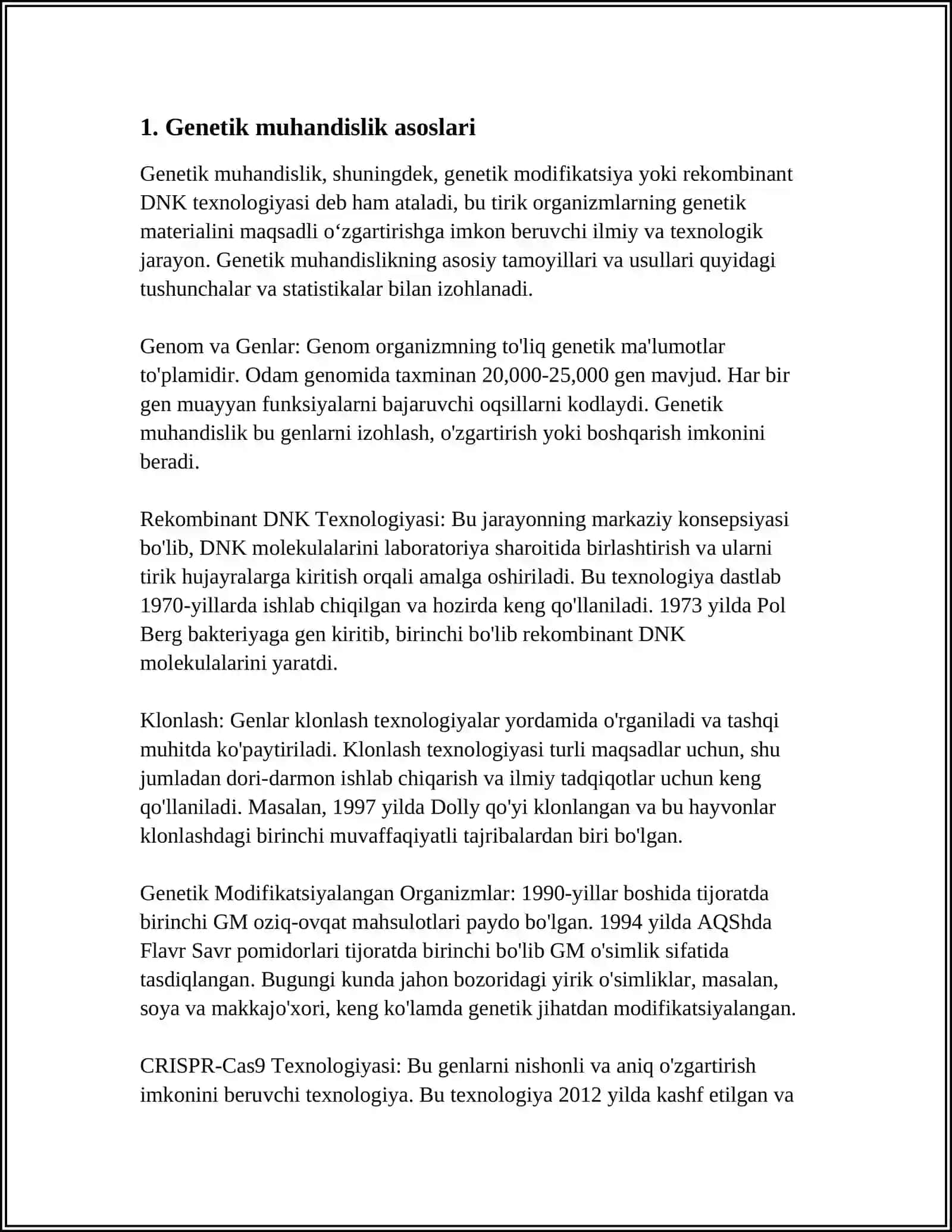 GENETIK MUHANDISLIK USULLARI YORDAMIDA OʻSISH GARMONI VA INSULIN OLISH 4