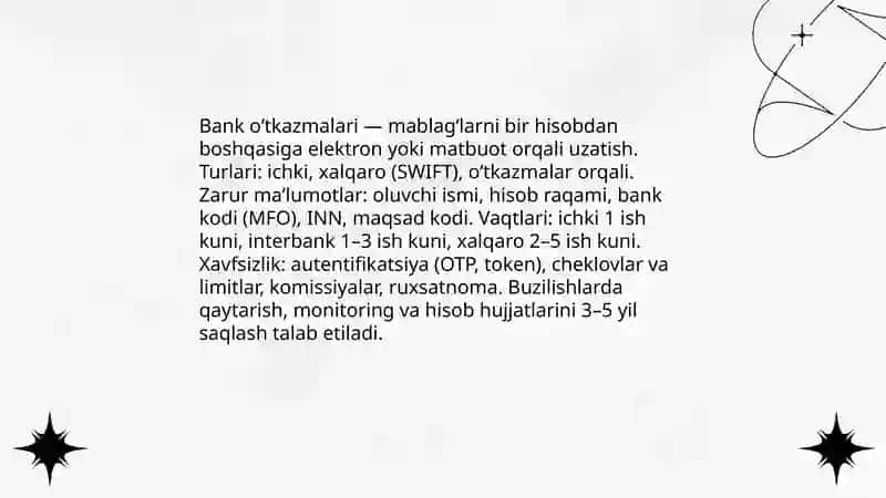 Naqtsiz xisob kitoblar 4