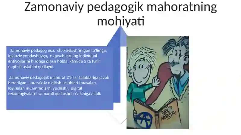 Zamonaviy Pedagogik Ko'nikmalarning Mohiyati 4