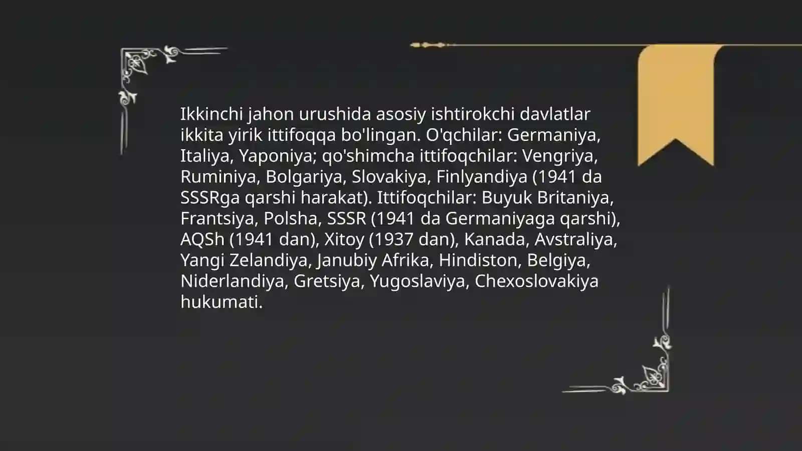 Ikkinchi jahon urushi 4