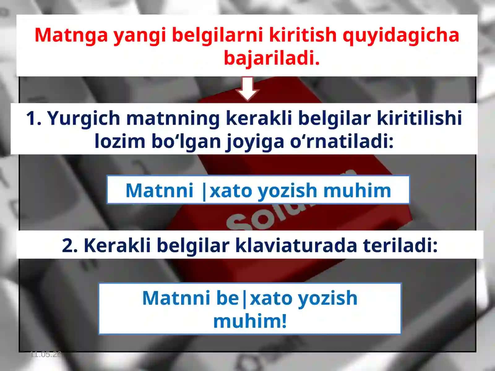 6-sinf Informatika Hujjatlarni tahrir qilish 4