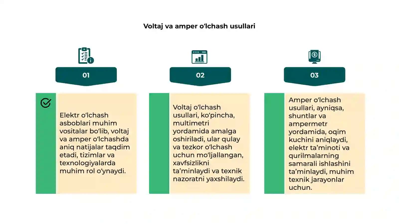 Elektr oʻlchash asboblarining asosiy turlari 4