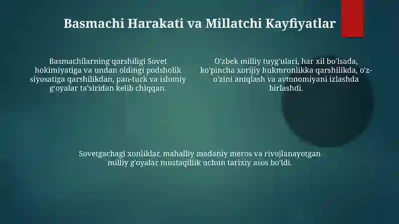 O'zbekistonda Mustaqillik G'oyalarining Tarixiy Asoslari 4