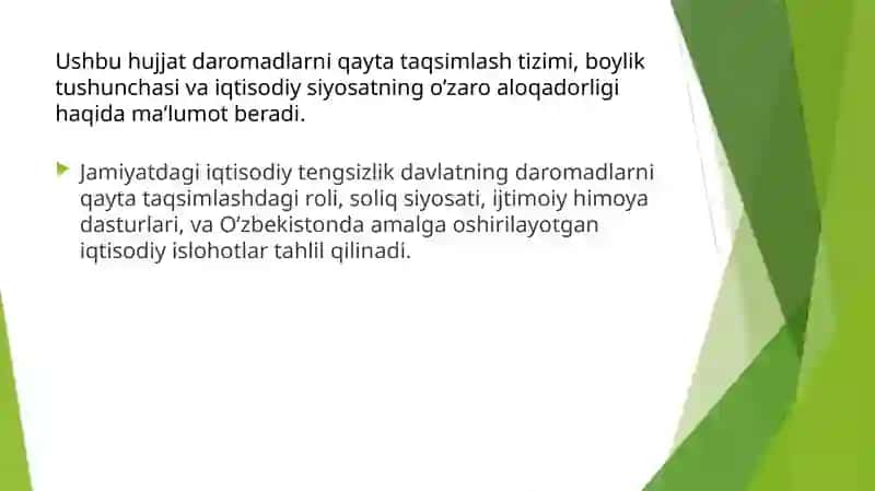 Narziyeva Robiyani iqtisodiyosat fanida tayyorlagan Mustaqilishi 4