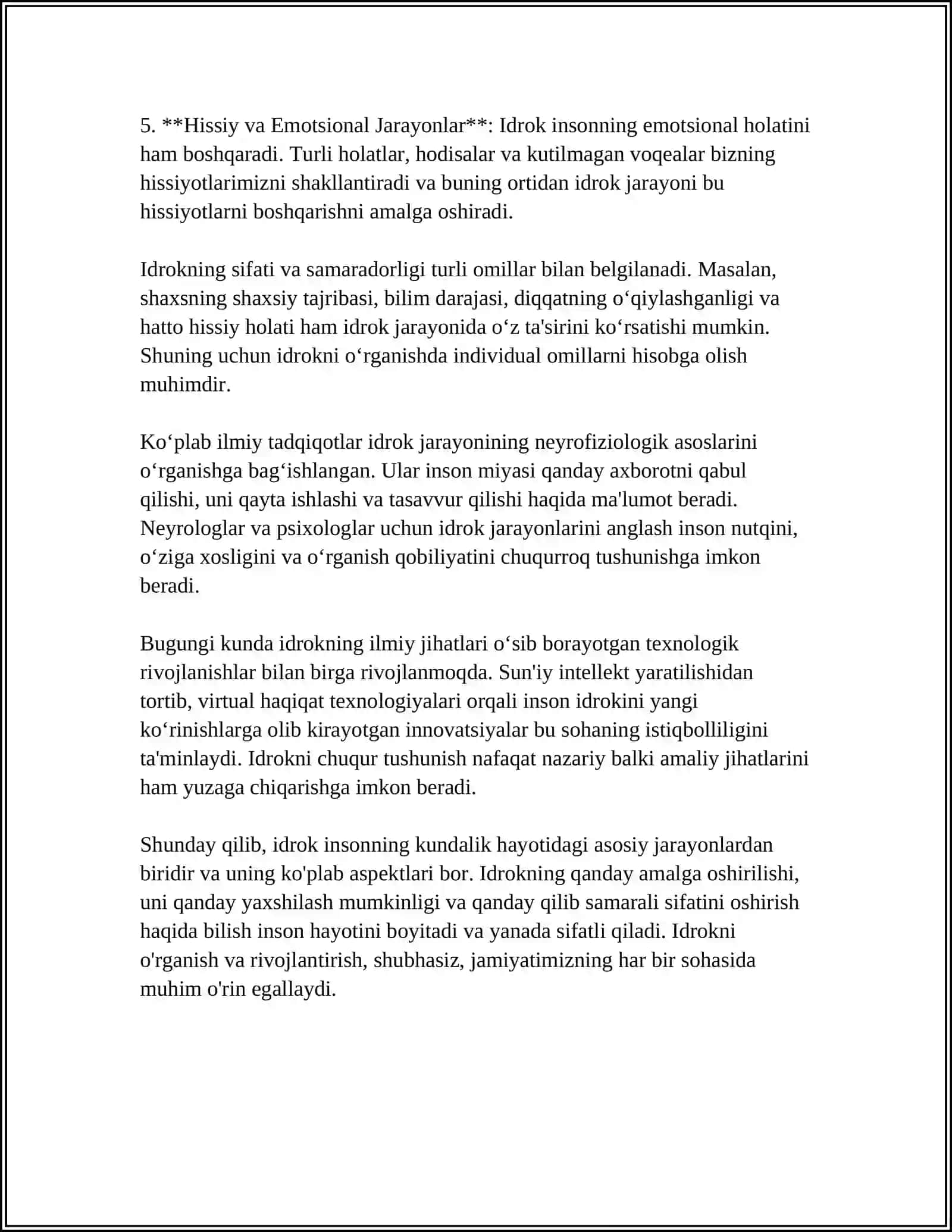 MAKTABGACHA YOSHDAGI BOLALARDA IDROKNI RIVOJLANTIRISH 4