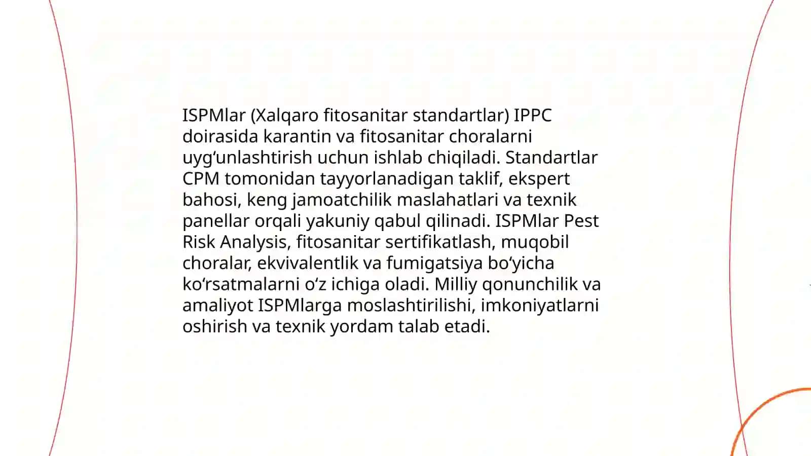 O'simliklar karantini bo'yicha xalqaro bitimlar va asosiy tamoyillar 4