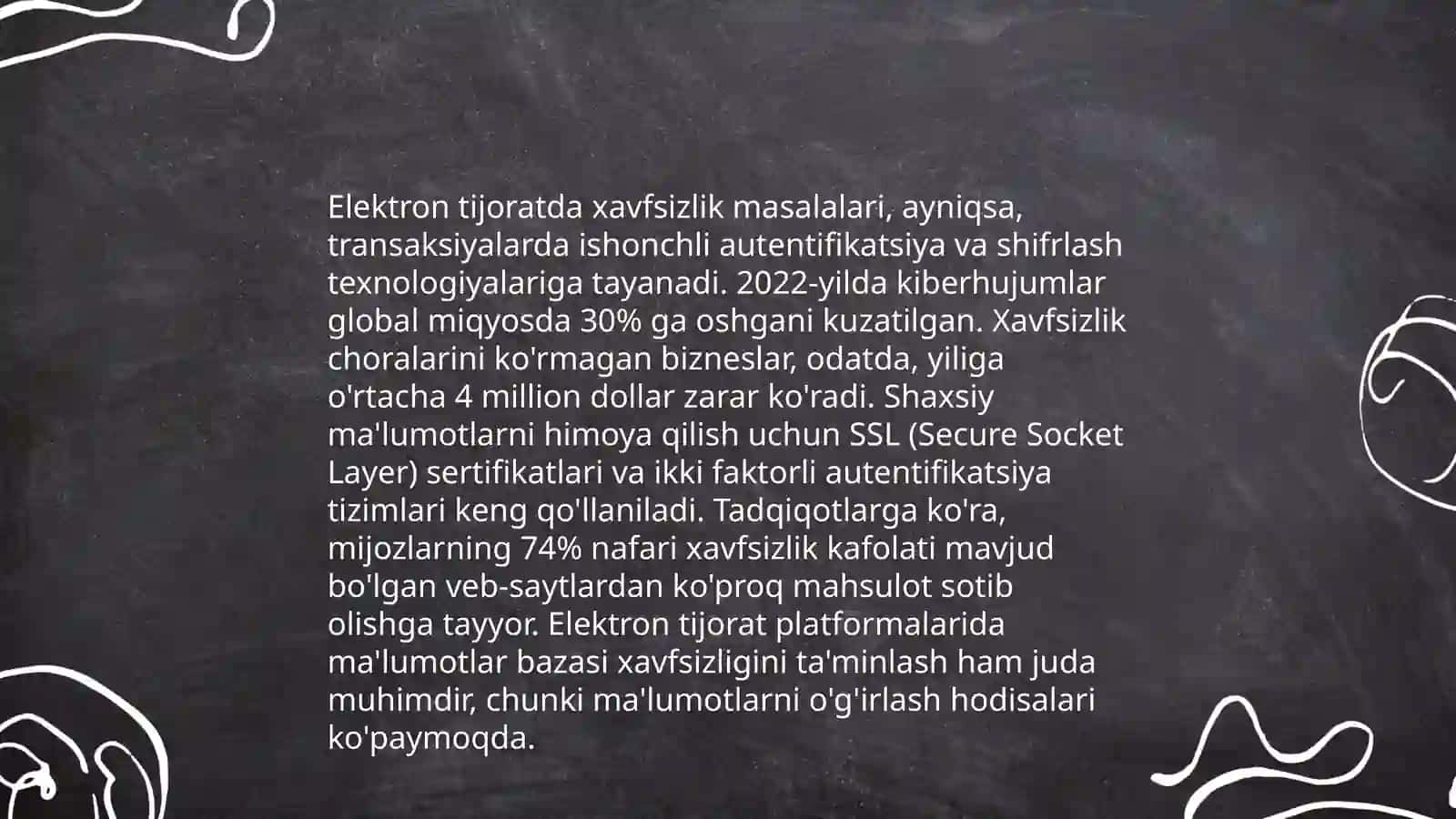 Elektron tijorat afzalliklar va muammolar 4