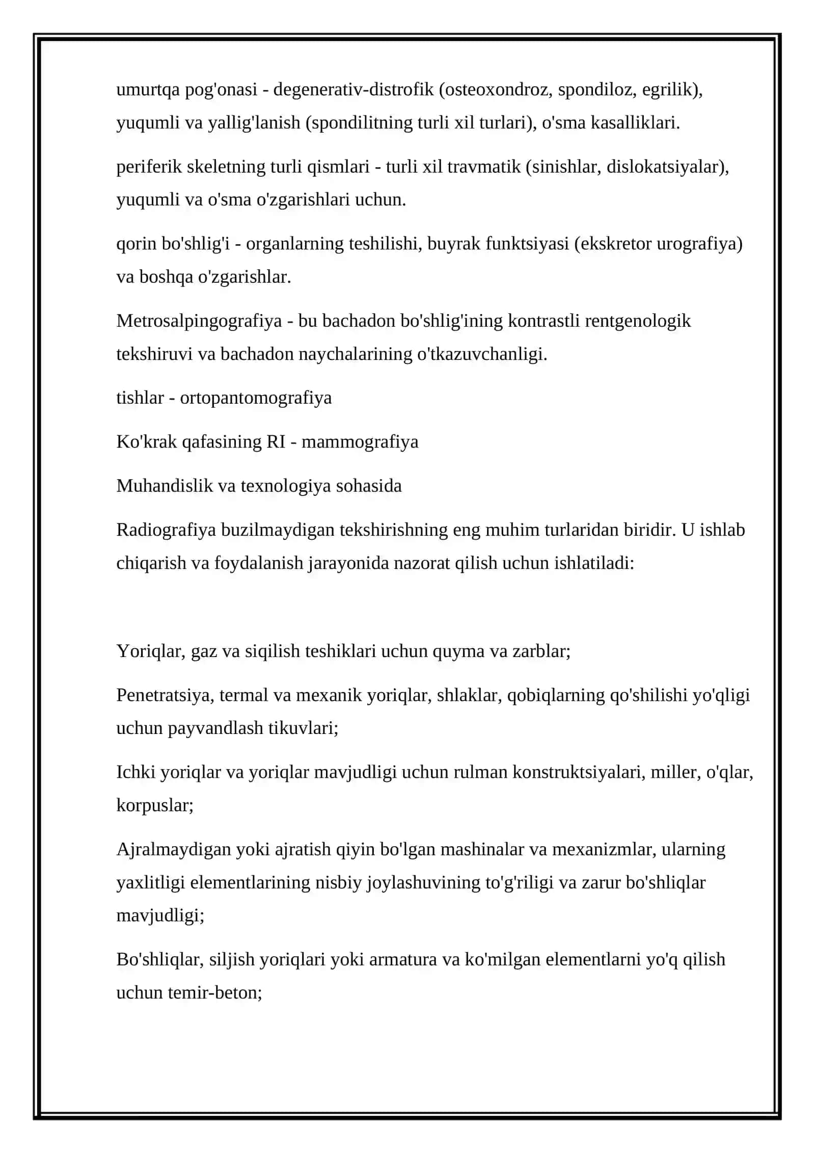 BIOFIZIKA, FANIDAN TAYYORLAGAN MUSTAQIL ISHI 4