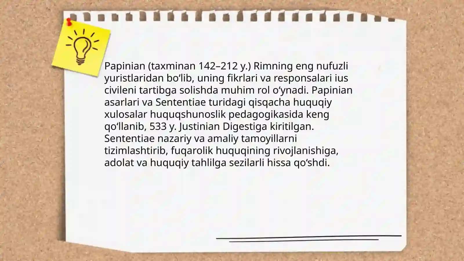 Fuqarolik huquqini rivojlanishda hissa qushgan olimlar antik davrdan hozirgacha 4
