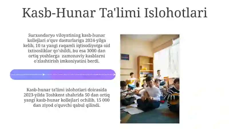 Ta’lim Islohotlarining Umumiy Koʻrinishi 4