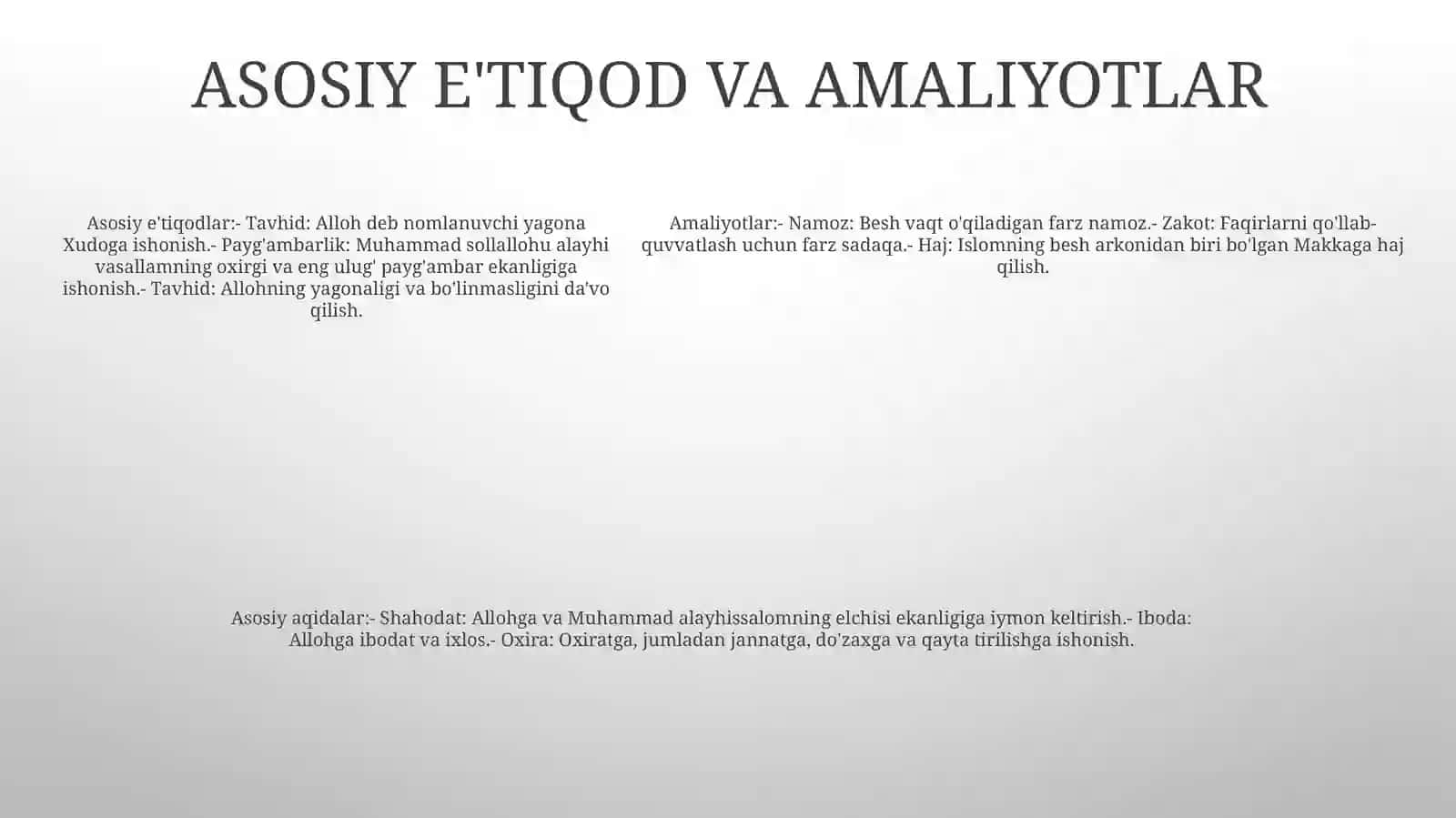 Xristianlikni Paydo Bo'Lishi, Aqidalari, Asosiy Yo'Nalishlari, Ta'LimotlariVaManbalari 4