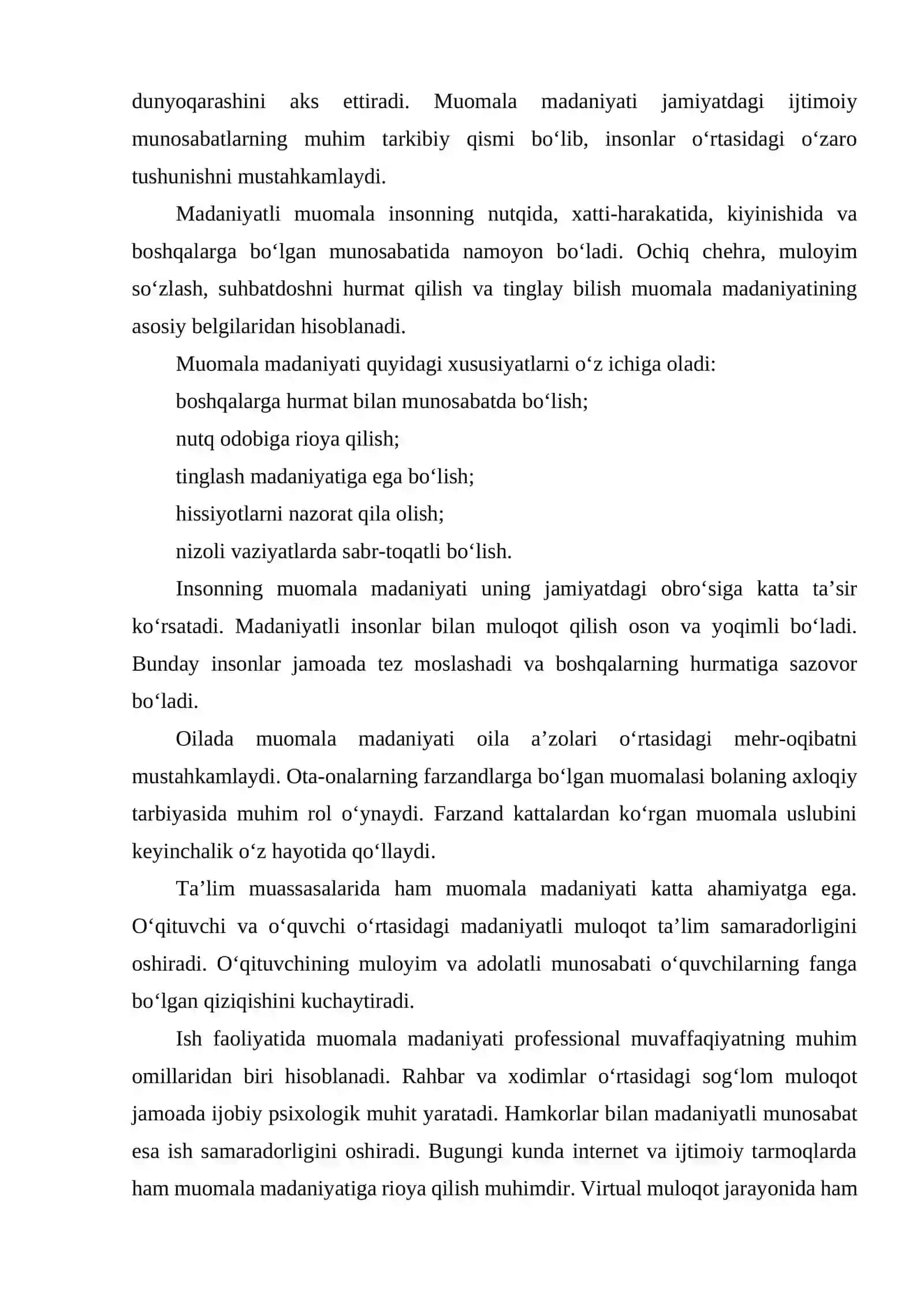 MUOMALA TURLARI VA ULARNING DIAGNOSTIKASI 4