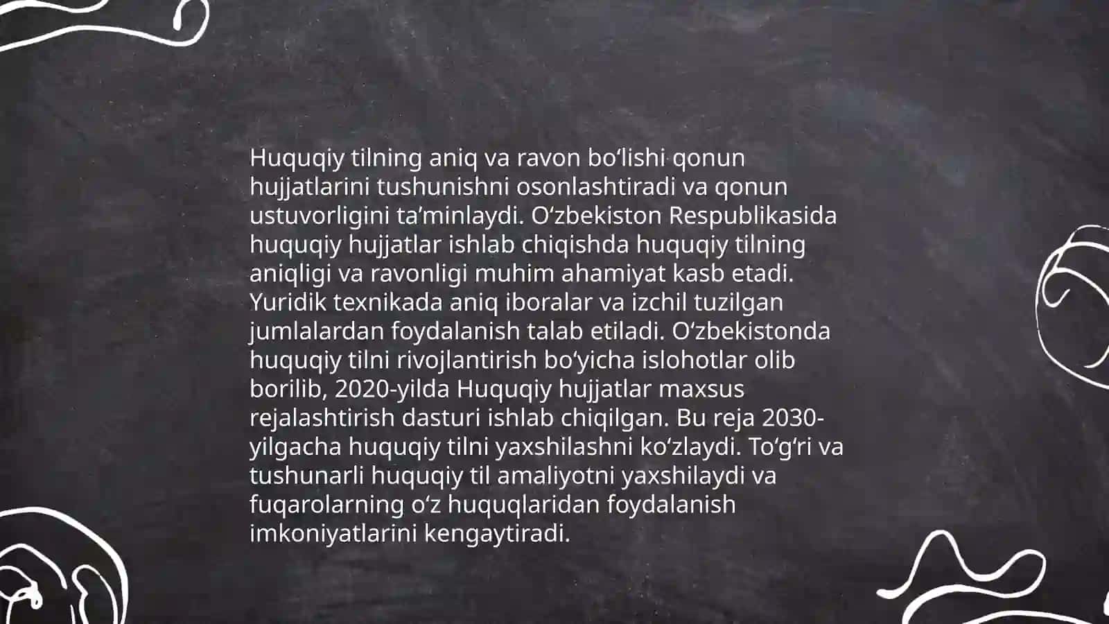 Normativ-huquqiy hujjatning tili va uslubi 4