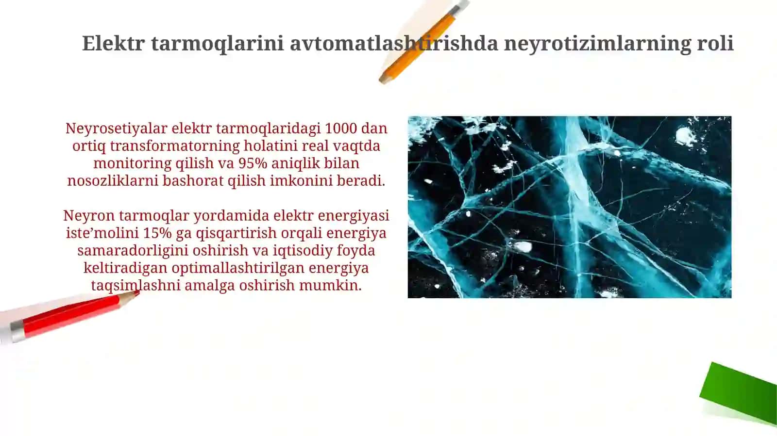 Elektr tarmoqlarini boshqarishda neyron texnologiyalar qo‘llash 4