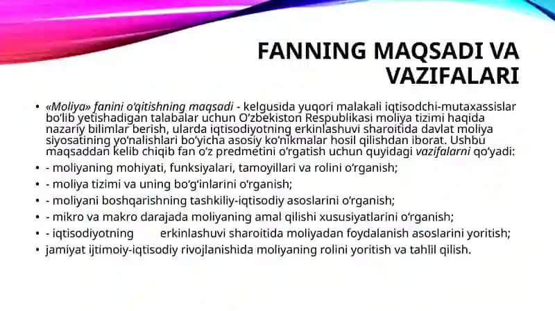Firmaning moliyaviy faoliyatini baholash 4