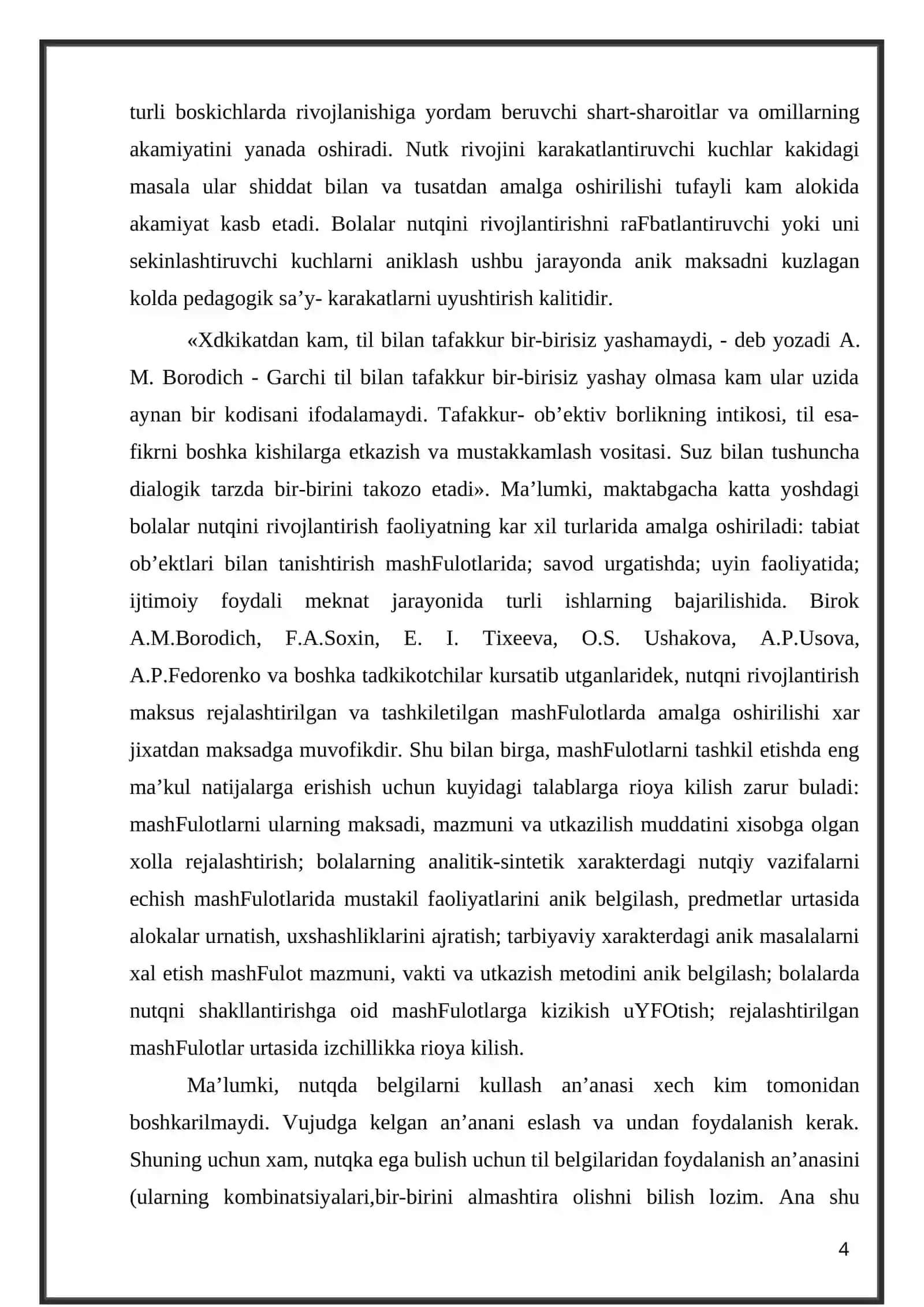 Bolalar nuhini rivojlantirishga doir ishlarga metodik raxbarlik 4