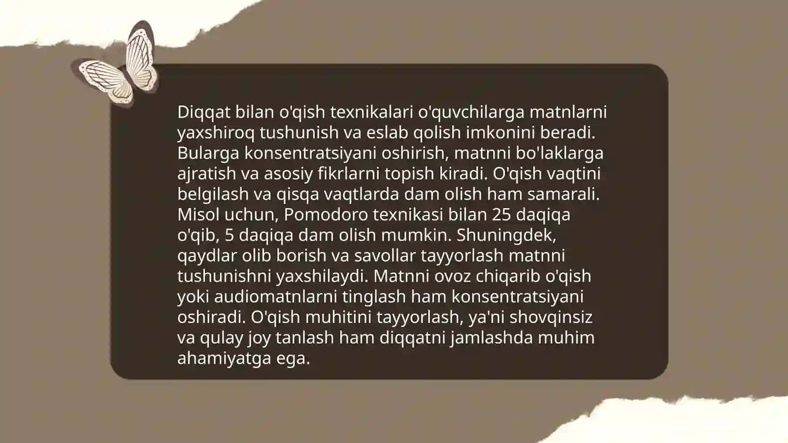 Diqqatni oshirish usullari 4