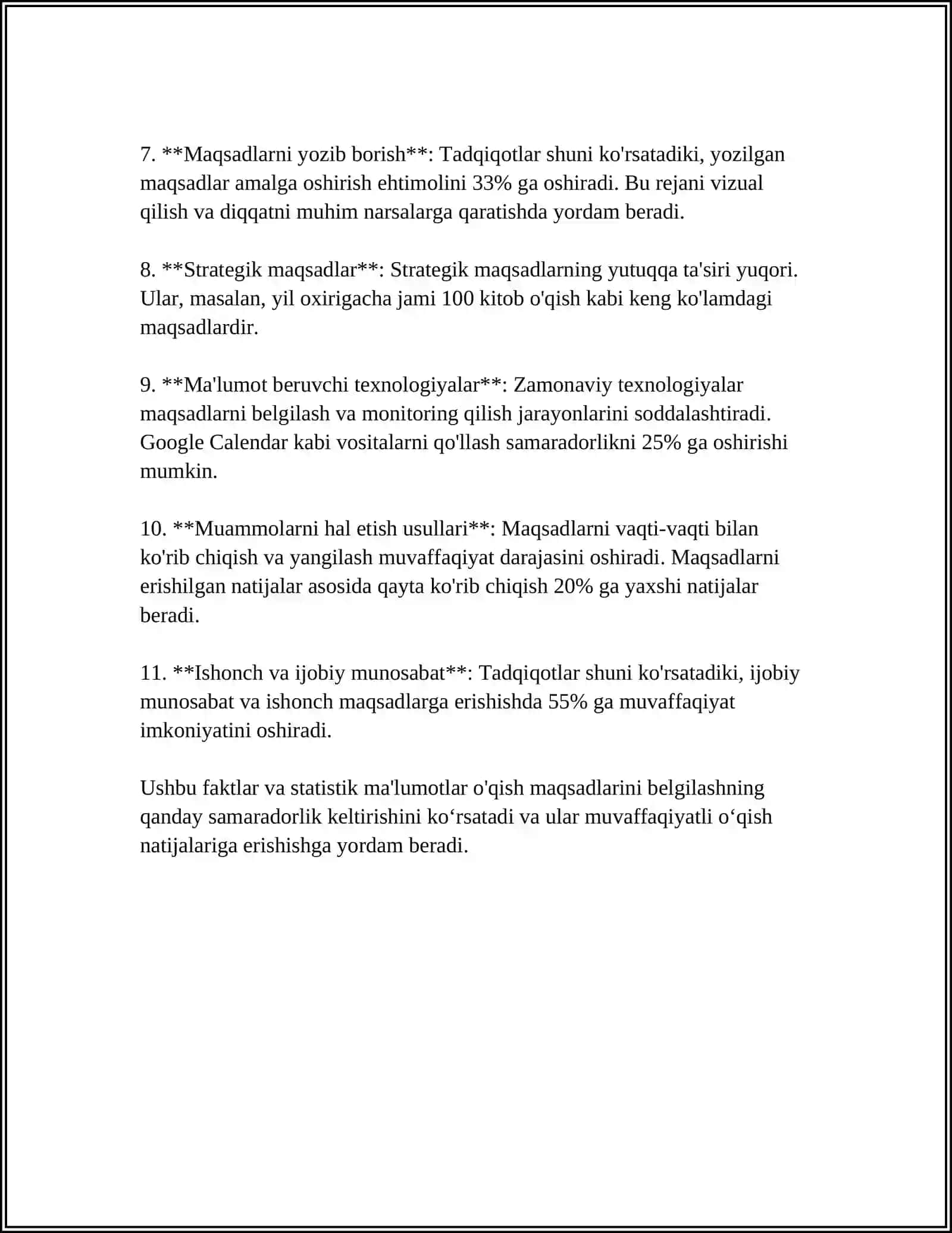 MUVAFFAQQIYATLI O'RGANISH INTELLEKT STRATEGIYA VA MUSTAQIL TA'LIM 4