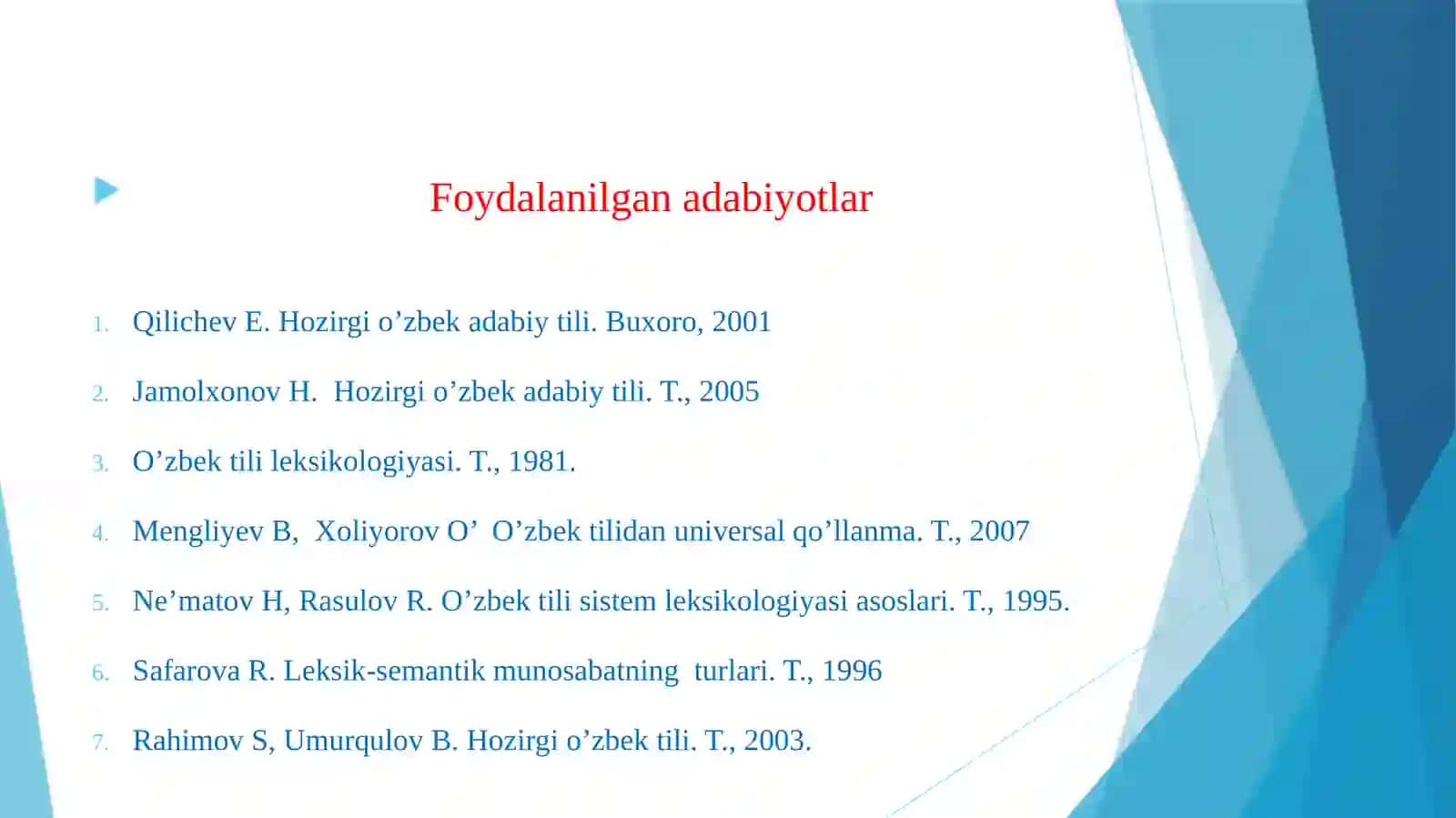 Nutq uslublari (Stilistika) 4