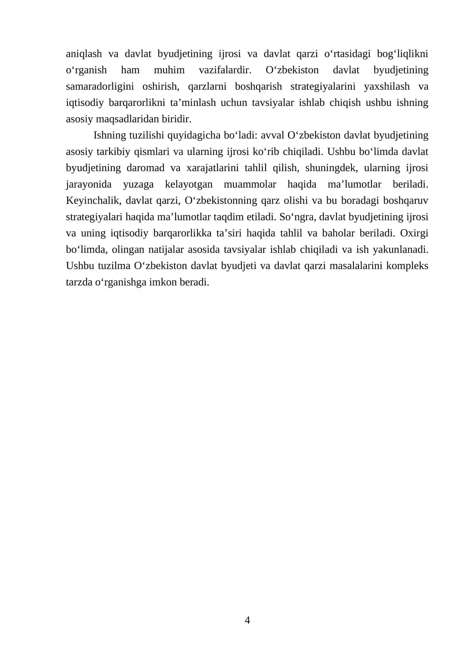 O‘zbekiston davlat byudjeti va davlat qarzi 4