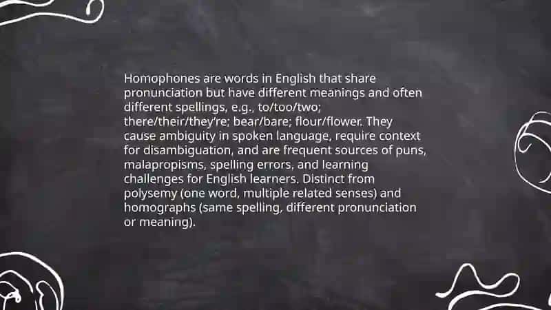 Homonym and Polysemy 4