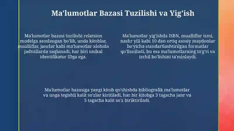 Kutubxona malumotlar bazasi 4