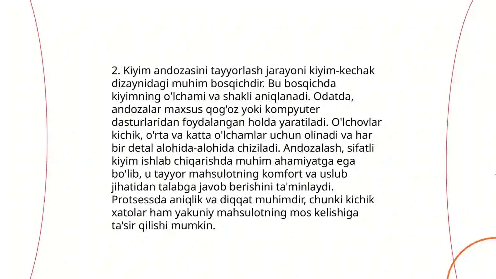 Oʻgʻil bolalar koʻylagi uchun texnologik xaritasini tuzish maketi 4