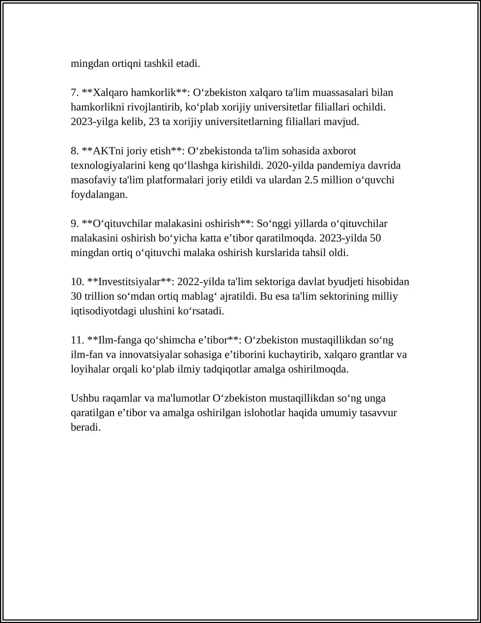 MUSTAQILLIKNING DASTLABKI YILLARIDA TAʼLIM TIZIMI 4