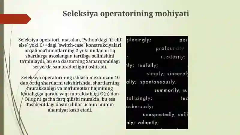 Interpretatorlar va kompilyatorlar 4