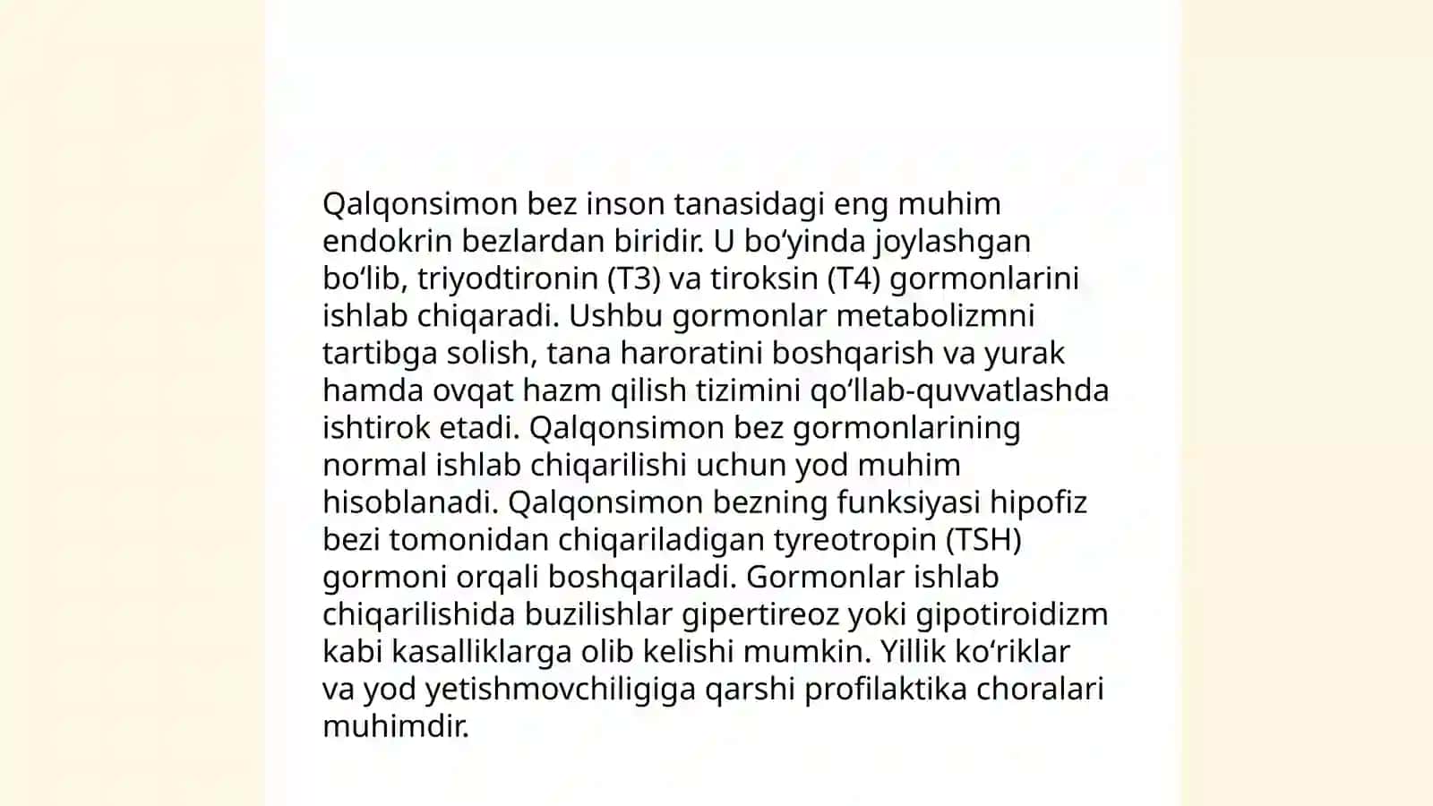Ichki sekretsiya bezlari 4
