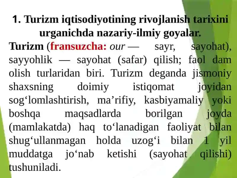 Turizm 4