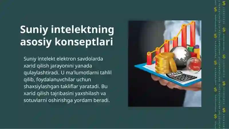 Elektron savdolarda suniy intelekt usullaridan foydalanish 4