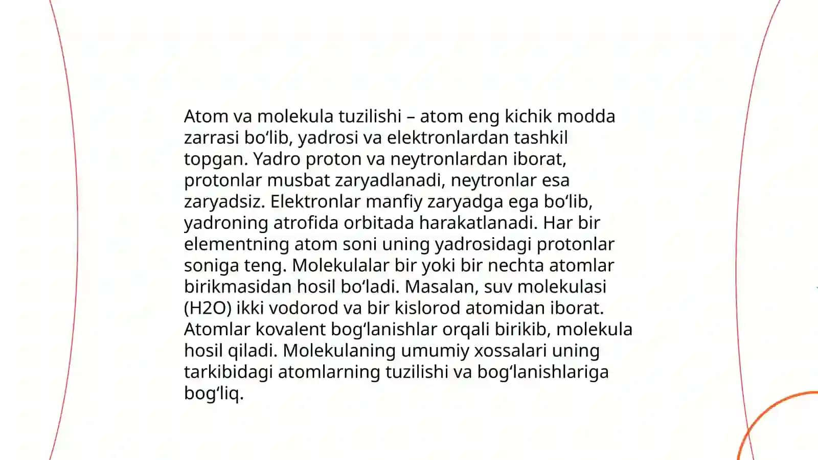 Yuklarning kimyoviy xususiyatlari 4