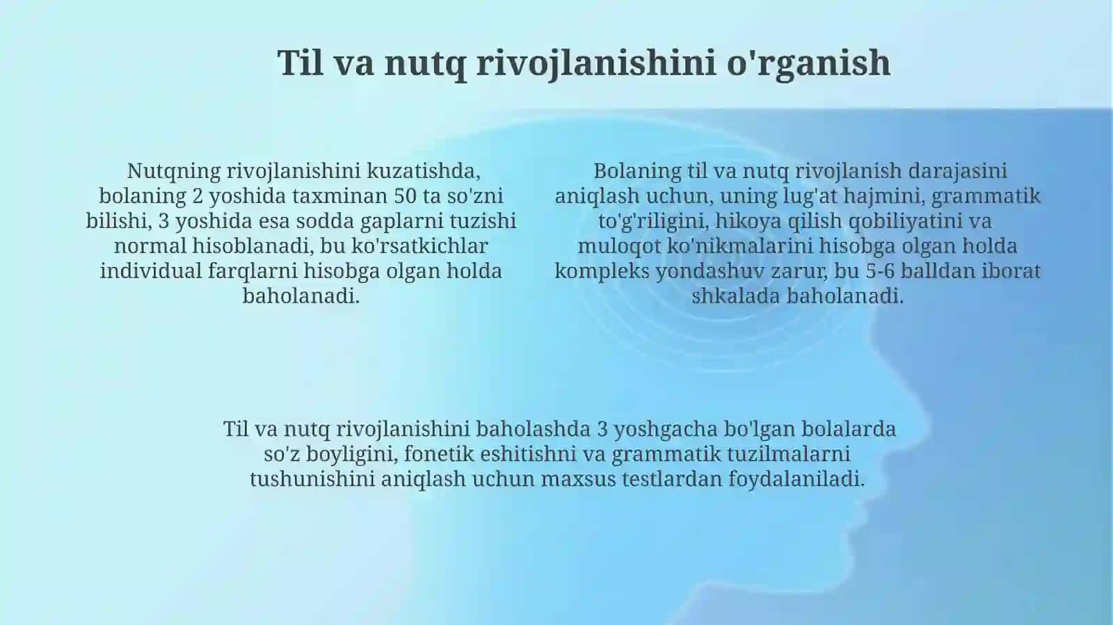 Bolalarning maktabda talim olishga tayyorgarligini tashxislash usullari 4