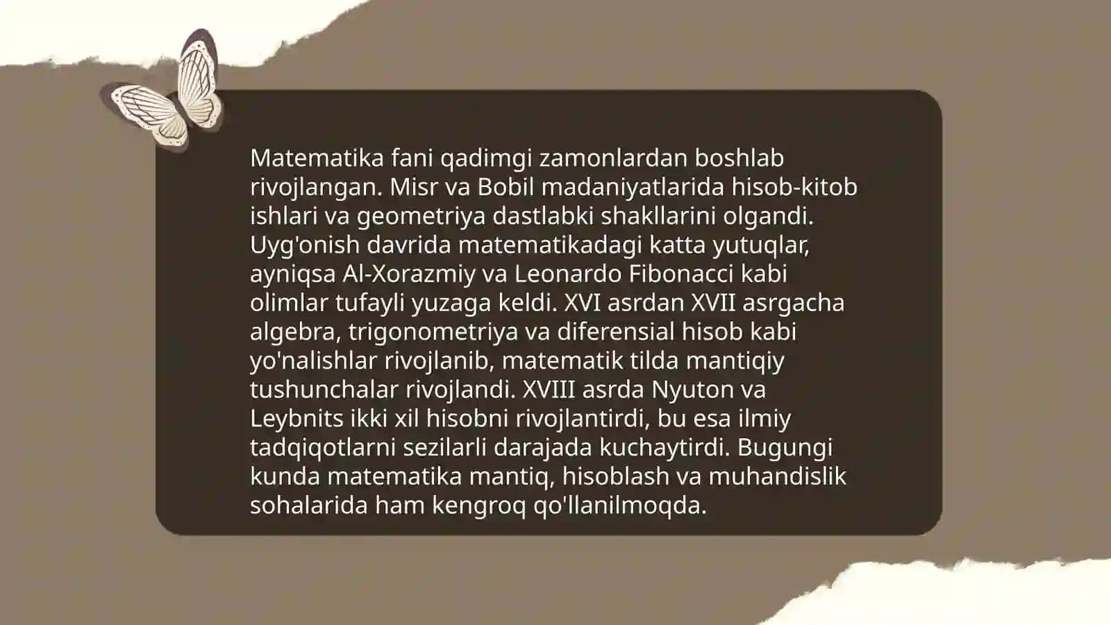 Matematika o'qitish metodikasi 4