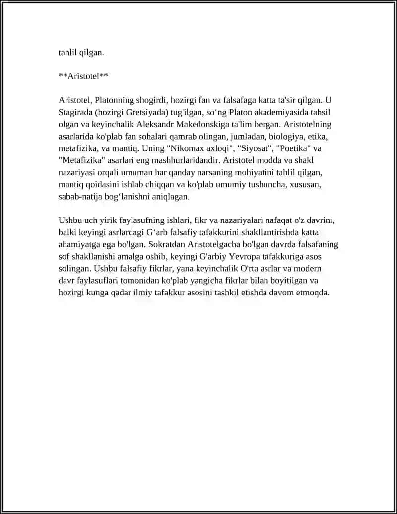 ĞARBIY YEVROPA FALSAFASI 4
