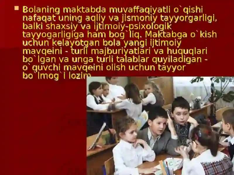Bolalarning maktab ta’limiga tayyorlashda ijtimoiy-psixologik tayyorgarligi 4