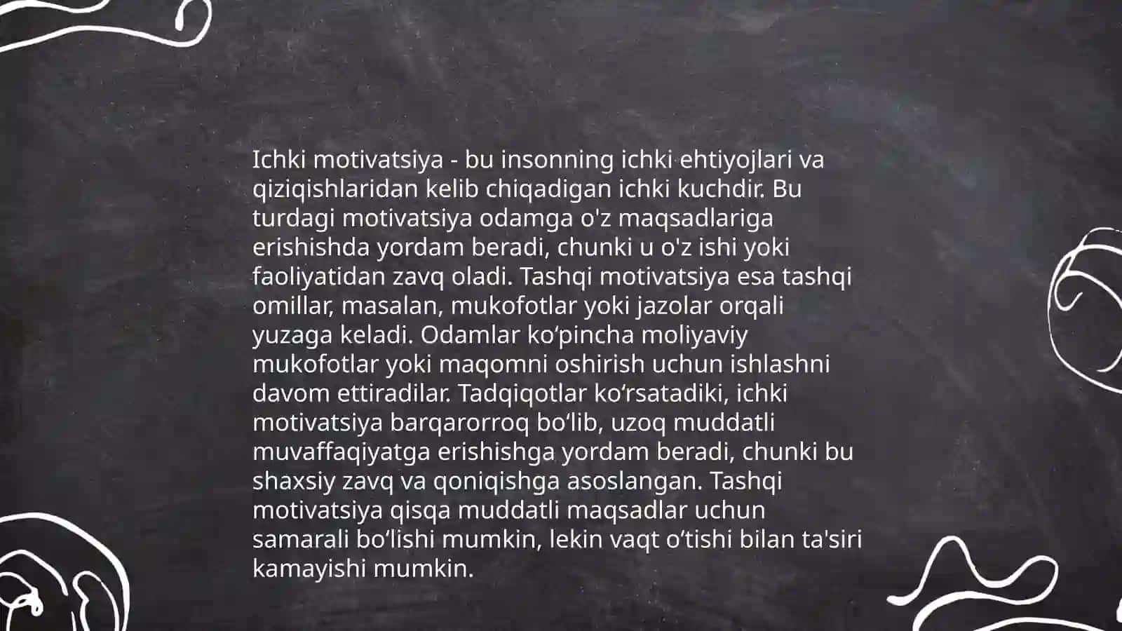 Motivatsiyaning individual xususiyatlari 4