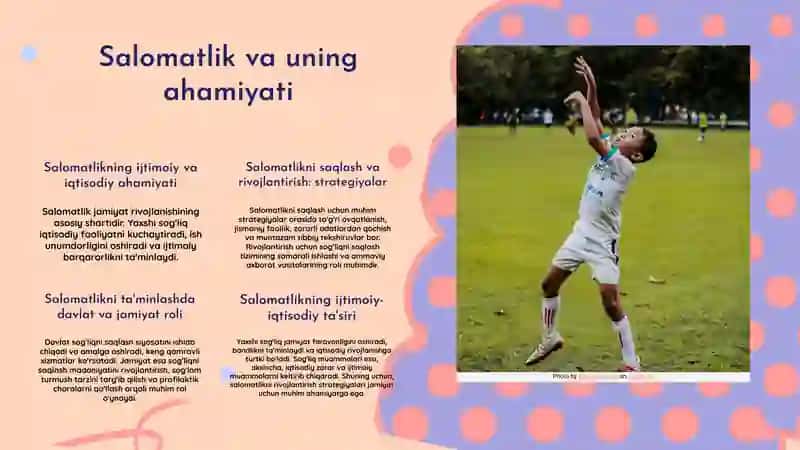 Salomatlikning asosiy tushunchalari va muhimligi 4