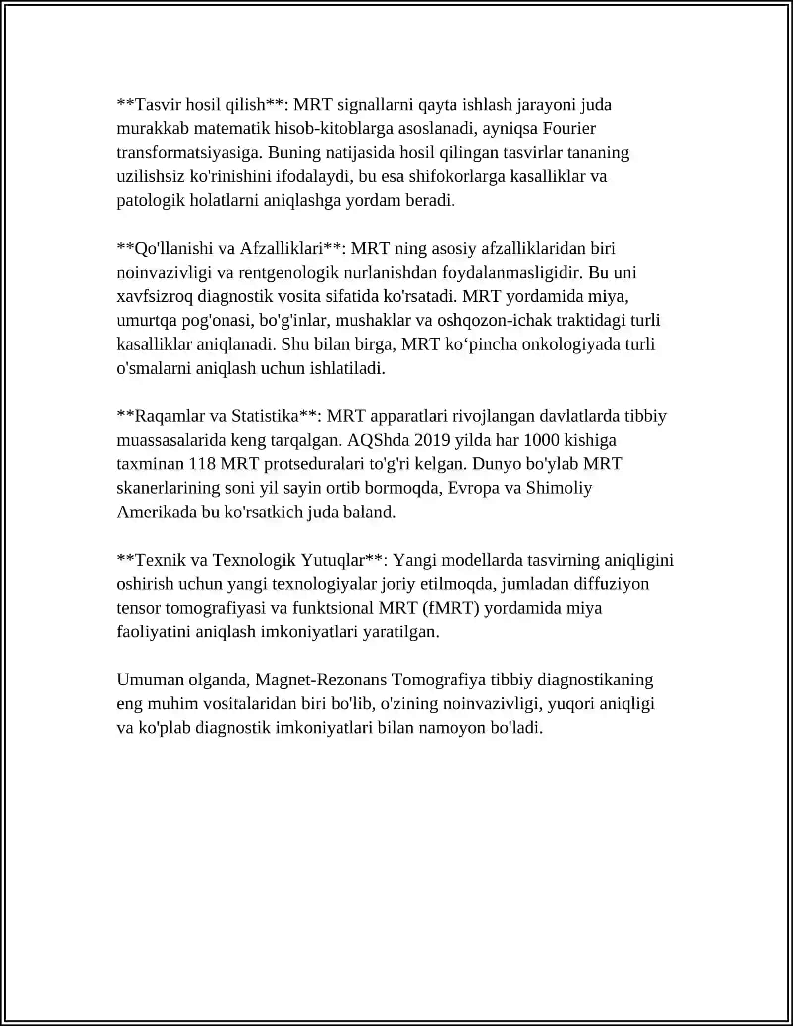 MAGNIT -REZONANS TOMOGRAFIYANING FIZIK ASOSLARI.ELASTOGRAFIYA ASOSLARI 4