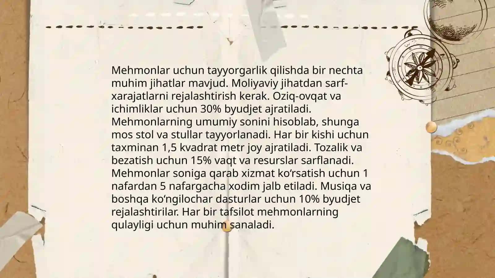 Mehmon kutish odobi 4