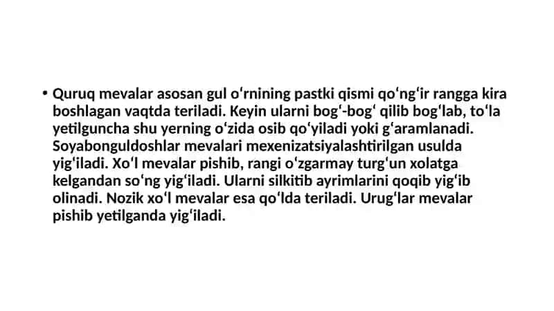 Dorivor о‘simliklari mevalari 4