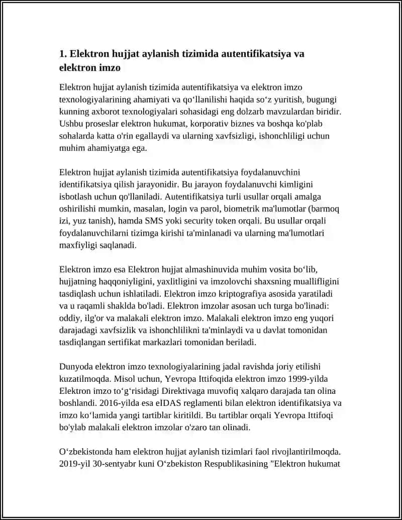 ELEKTRON HUJJAT AYLANISH TIZIMLARI 4