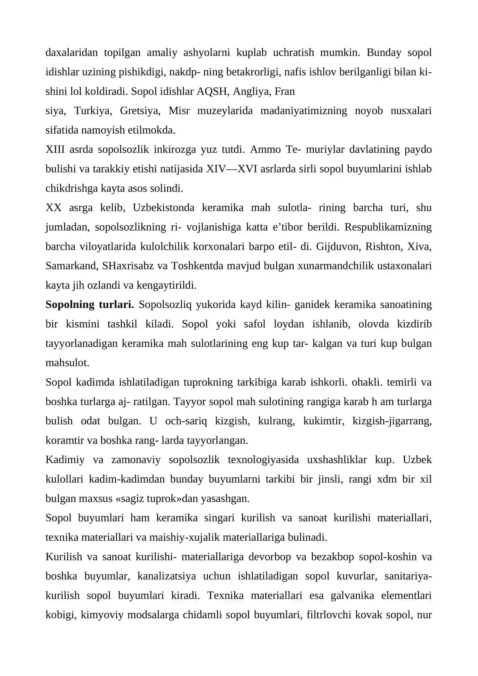 Nafis keramika mahsulotlari 4