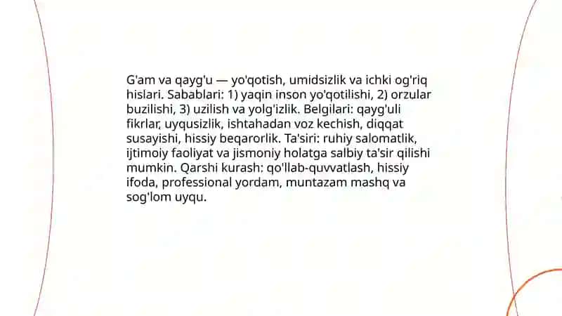 Emotional Holatlar 4