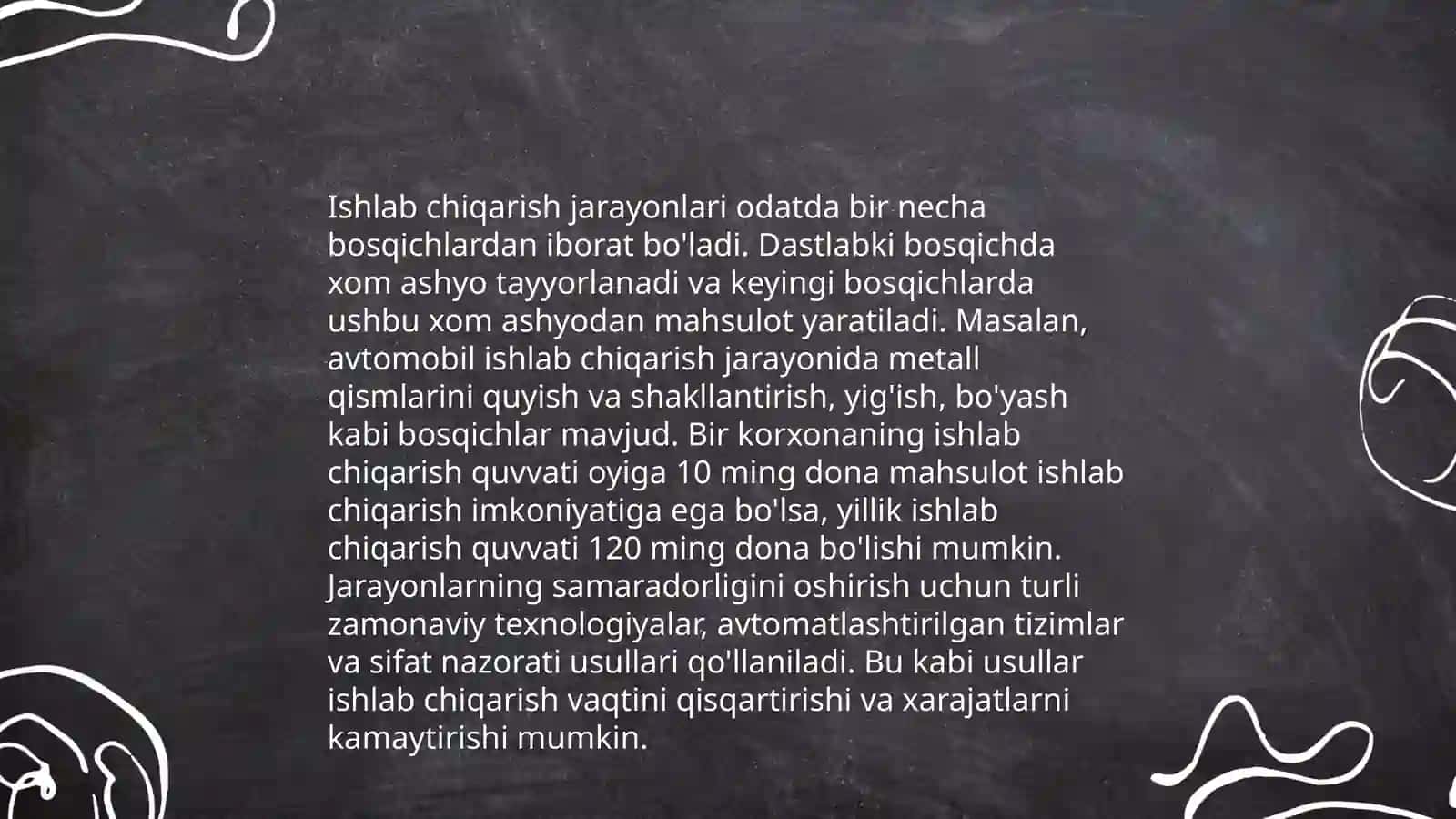 Ishlab chigarishni tashkillash asoslari 4