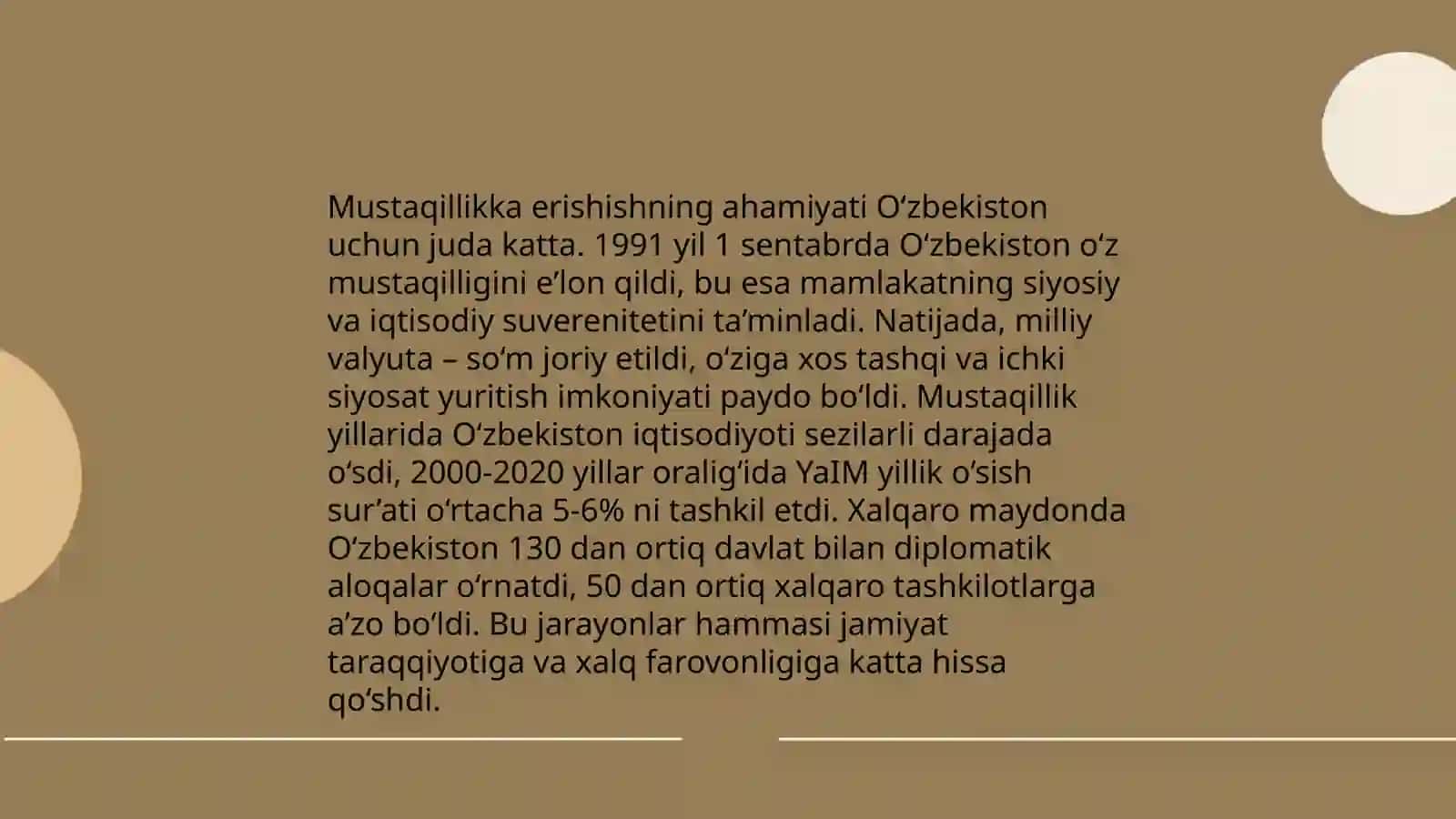 O'zbekistonning Mustaqillik Kuni Tarixi 4