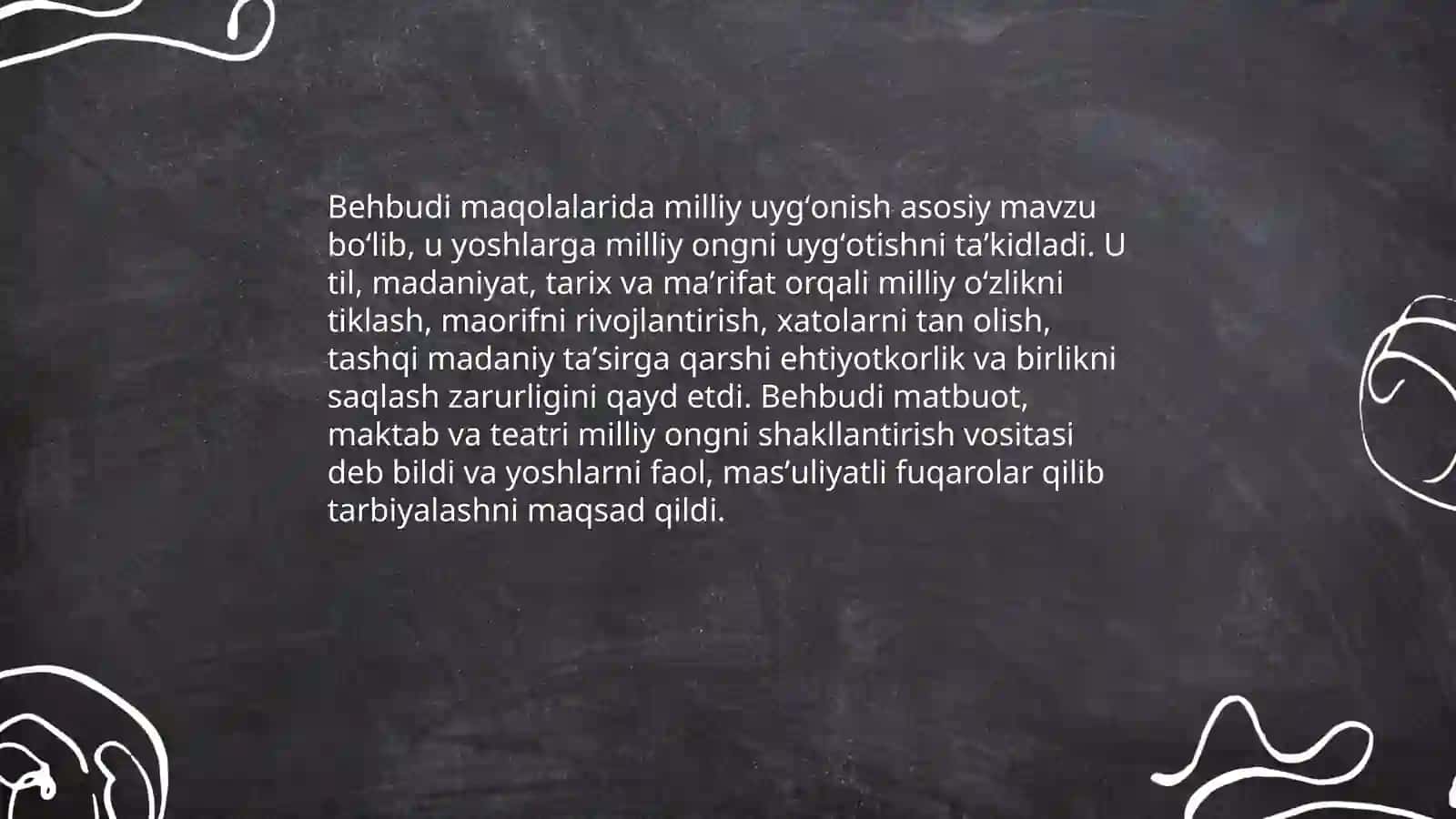 Yoshlarga murojaat va Muhtaram yoshlarga murojaat maqolalari 4